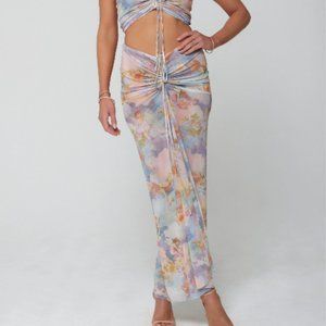 RESA Ziggy Mesh Skirt in Versailles [NEW WITH TAGS]